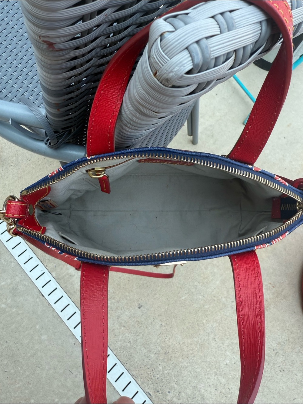 Dooney & Bourke Ole Miss Mini Satchel - Picture 7 of 7